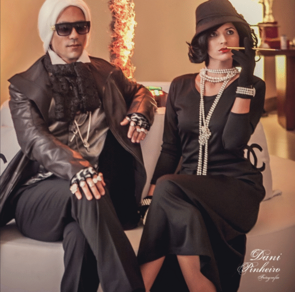 Coco Chanel e Karl Lagerfeld