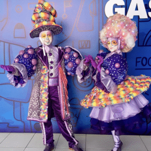 Casal Pirulitos e Algodão Doce