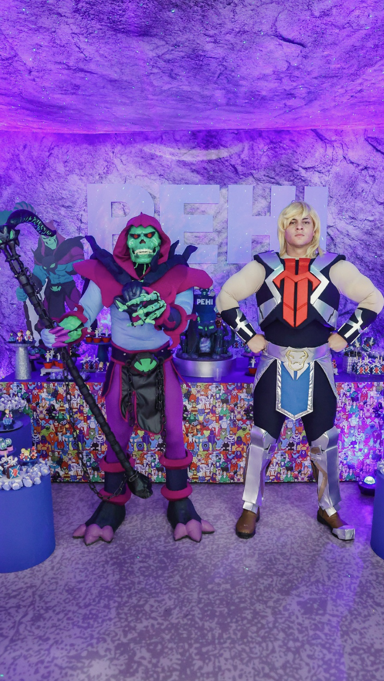 He-Man e Esqueleto