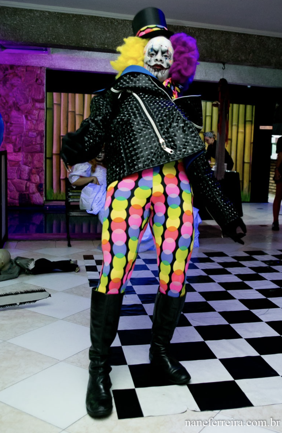 Palhaço Colorido Orográfico - Imagem 2