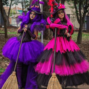 Bruxa Pink e Bruxa Purple