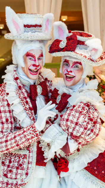 Sir Bunny Rouge e Lady Blanc