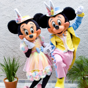 Mickey e Minnie Páscoa